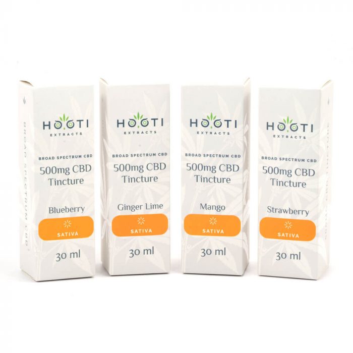 Hooti Extracts – 500mg Sativa CBD Tinctures - Image 2