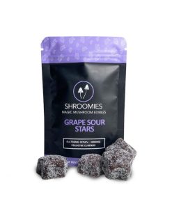 Shroomies – Grape Sour Stars 3000mg