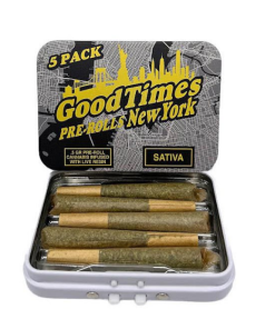 5 PACK INFUSED PRE-ROLL - SOUR SKITTLES